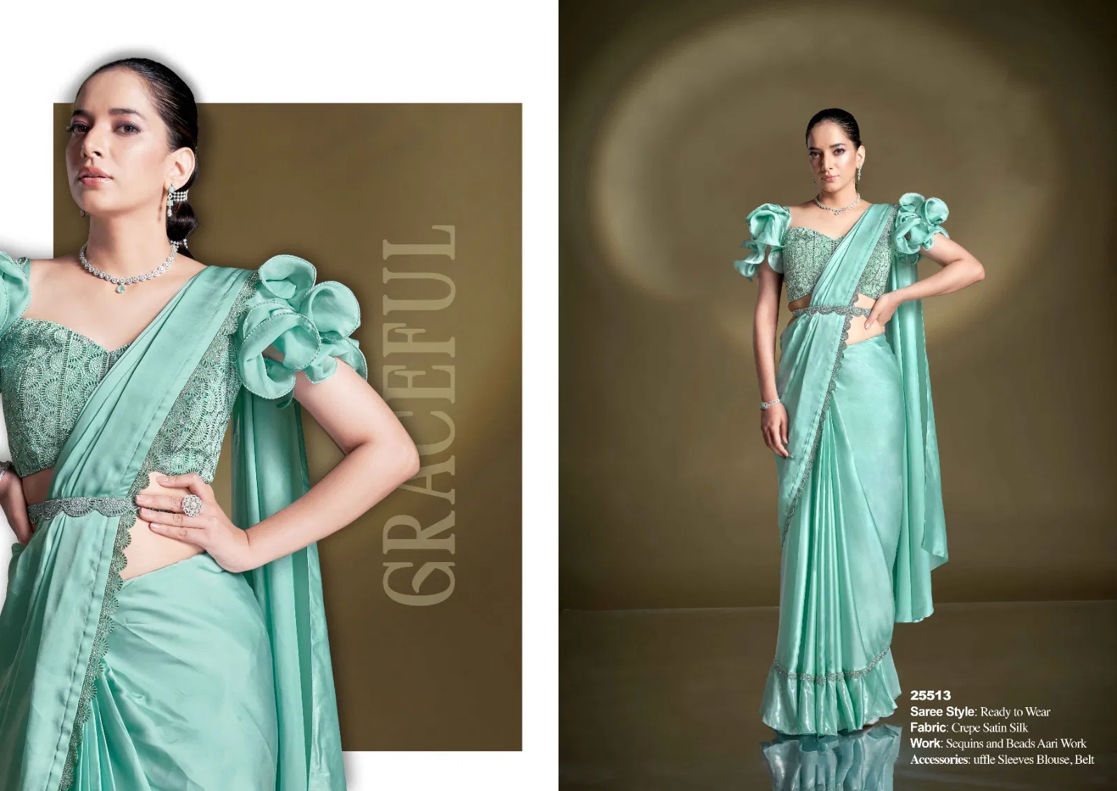 Bonita By Mahotsav 25500 Series Surat Fancy Readymade Saree Wholesale Market